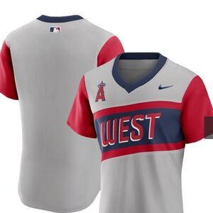 Nike Los Angeles Angels Mike Trout 2021‎ Little League Classic Jersey SZ XL